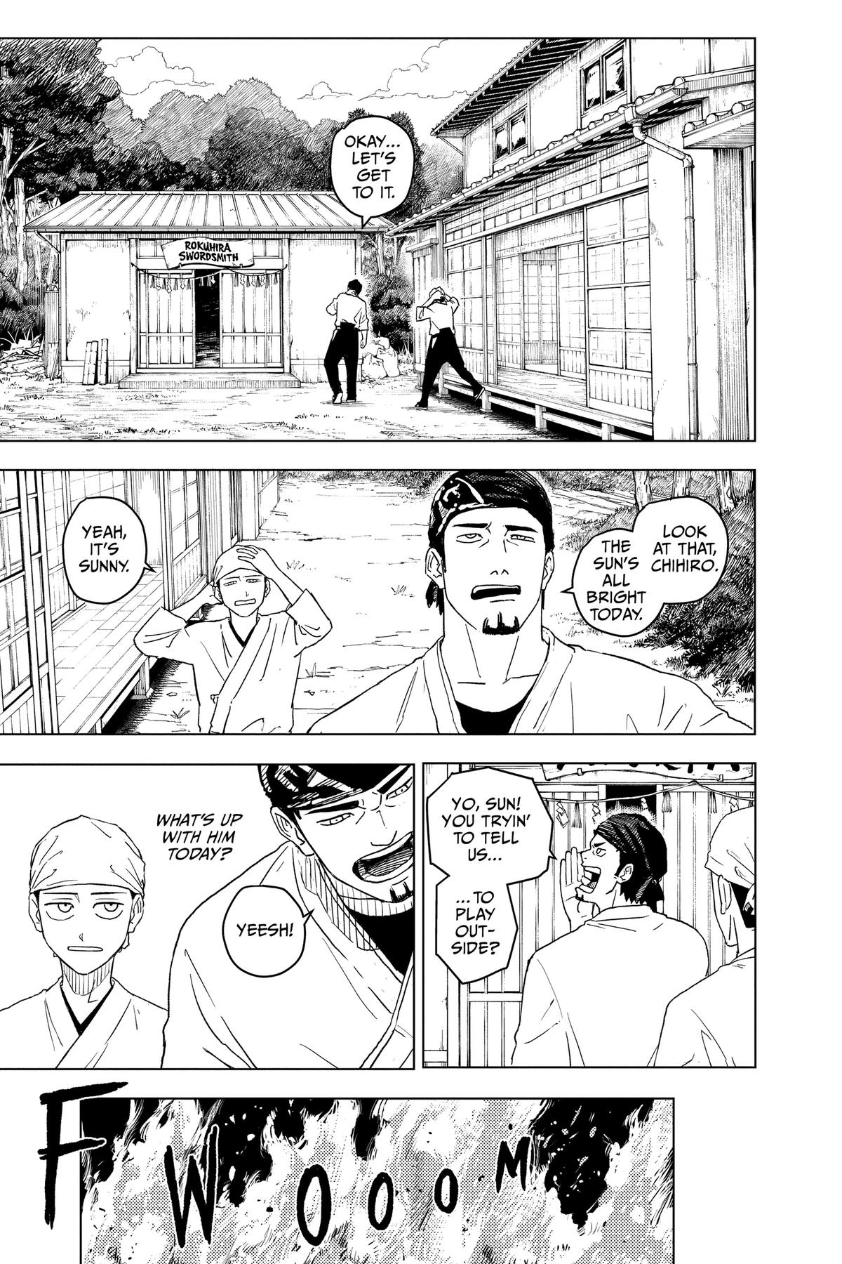 Kagurabachi Chapter 1 page 9 - Chapter 1: Mission