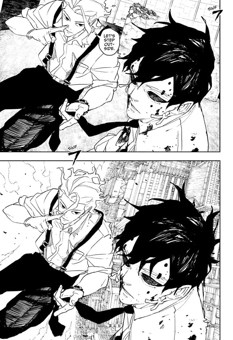 Kagurabachi Chapter 101 page 15 - Chapter 101: Safe Zone
