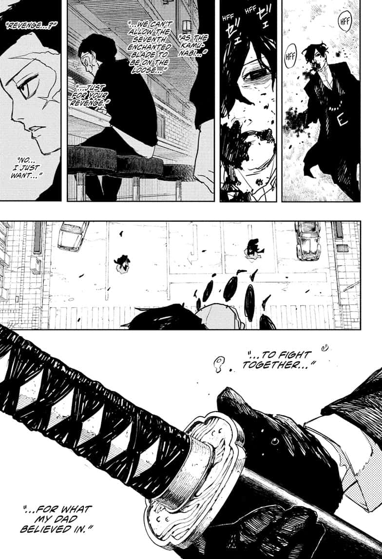 Kagurabachi Chapter 101 page 17 - Chapter 101: Safe Zone