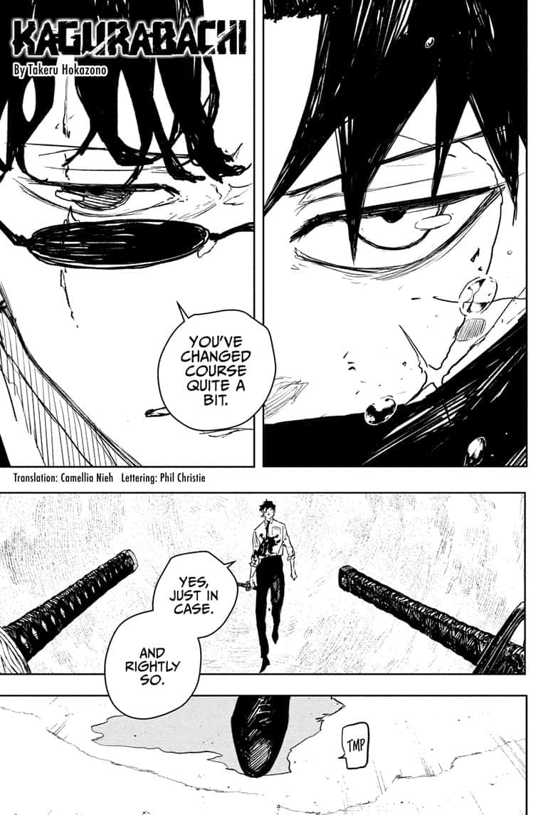 Kagurabachi Chapter 102 page 1 - Chapter 102: What You Need to See