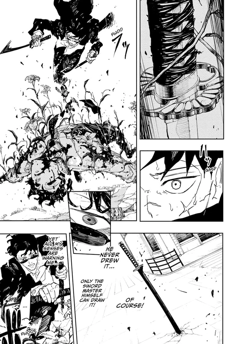 Kagurabachi Chapter 105 page 1 - Chapter 105: Transformation
