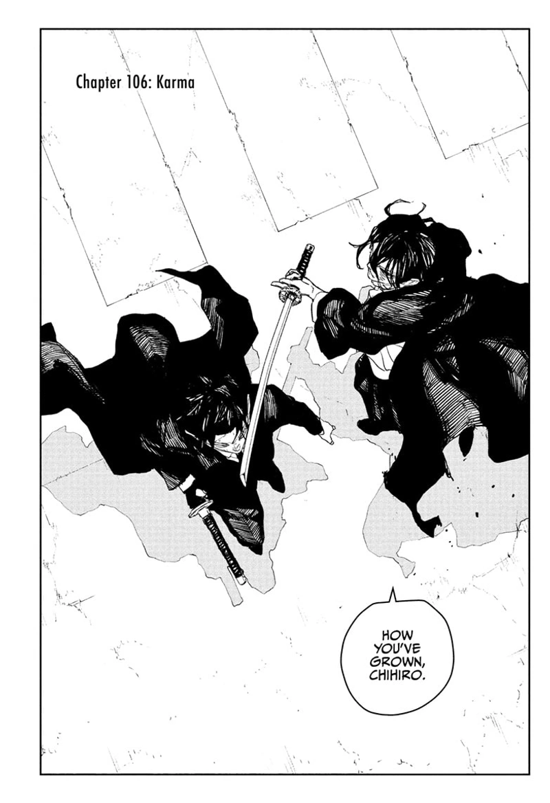 Kagurabachi Chapter 106 page 3 - Chapter 106: Karma