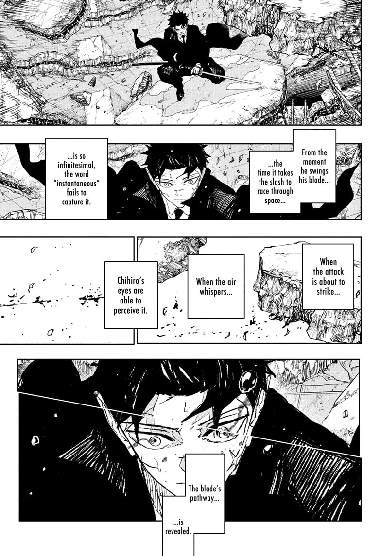 Kagurabachi Chapter 108 page 11 - Chapter 108: Enten vs. Magatsumi