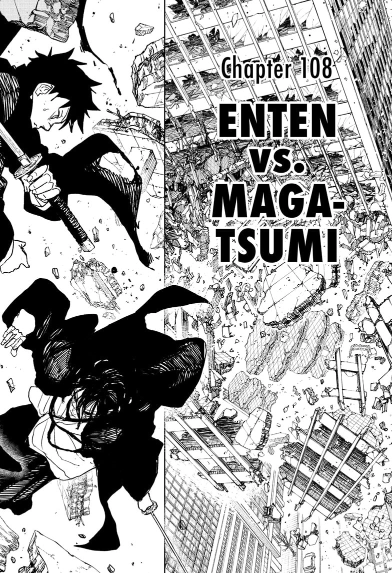 Kagurabachi Chapter 108 page 2 - Chapter 108: Enten vs. Magatsumi