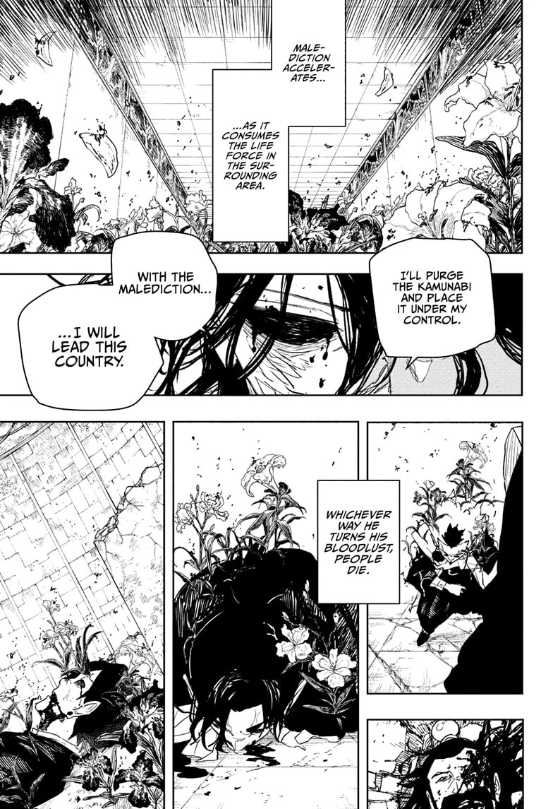 Kagurabachi Chapter 109 page 13 - Chapter 109: Tobimune vs. Magatsumi