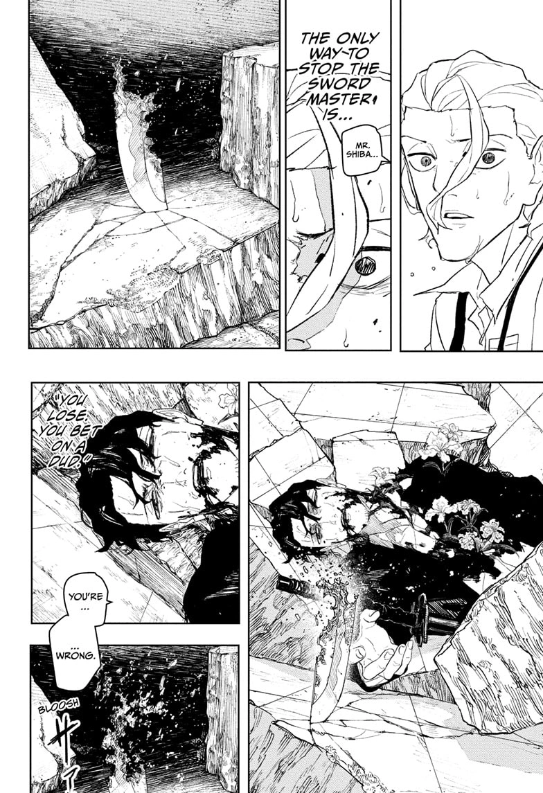 Kagurabachi Chapter 109 page 14 - Chapter 109: Tobimune vs. Magatsumi