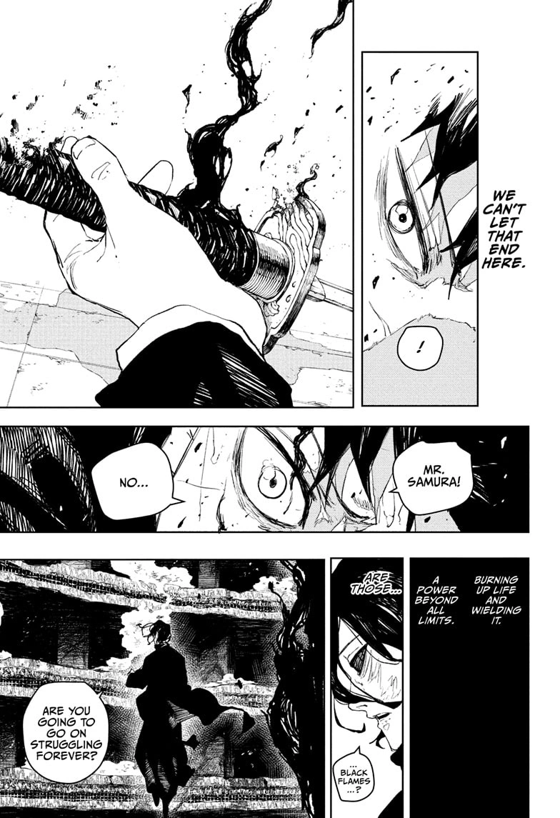 Kagurabachi Chapter 109 page 17 - Chapter 109: Tobimune vs. Magatsumi