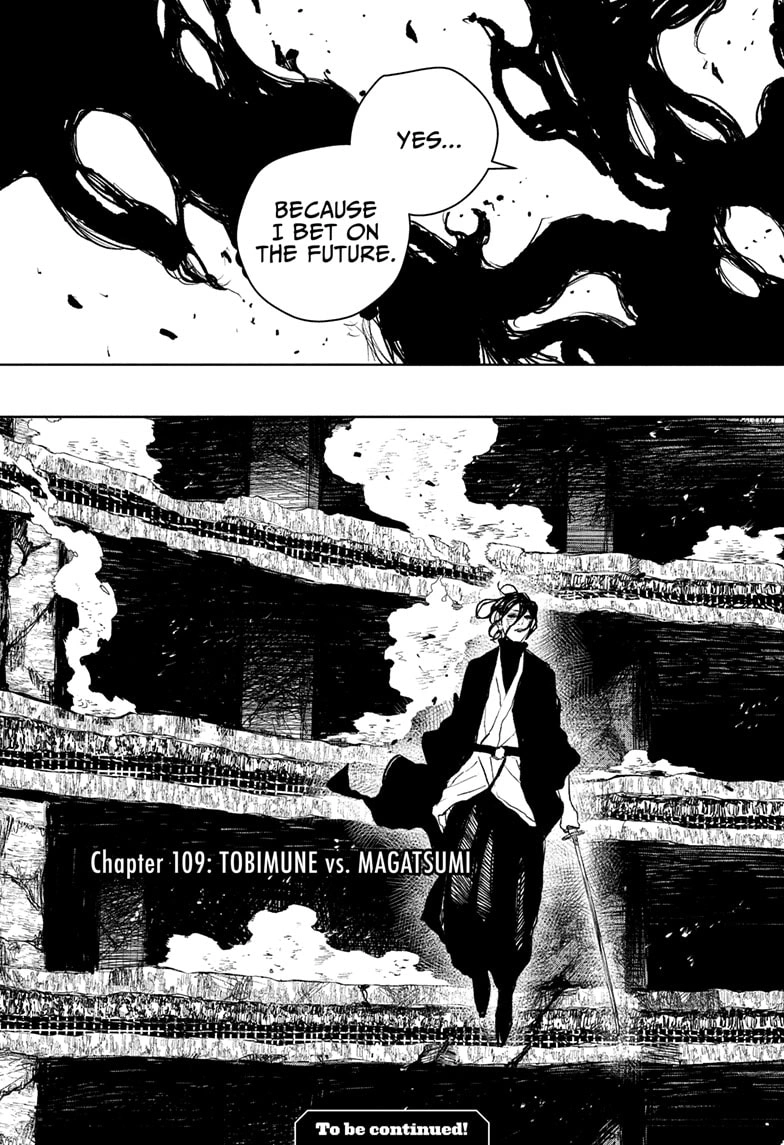 Kagurabachi Chapter 109 page 19 - Chapter 109: Tobimune vs. Magatsumi