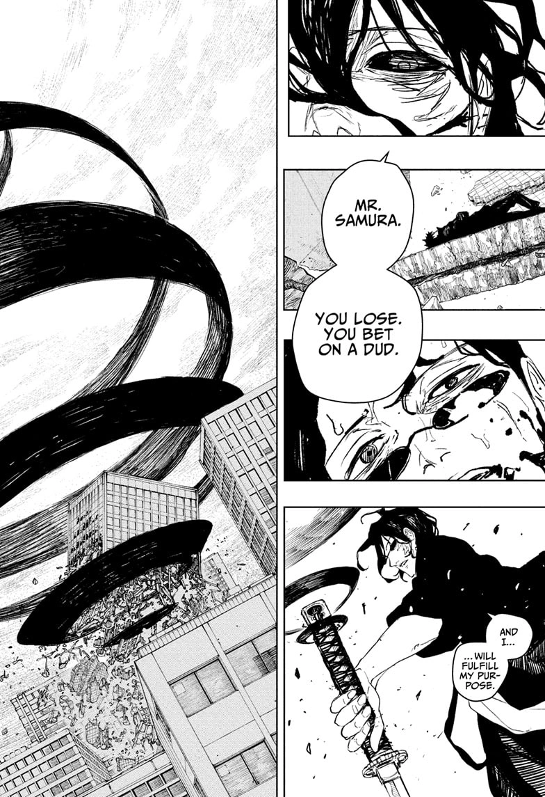 Kagurabachi Chapter 109 page 4 - Chapter 109: Tobimune vs. Magatsumi