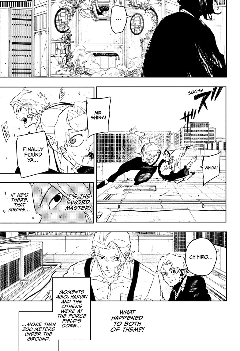 Kagurabachi Chapter 109 page 7 - Chapter 109: Tobimune vs. Magatsumi
