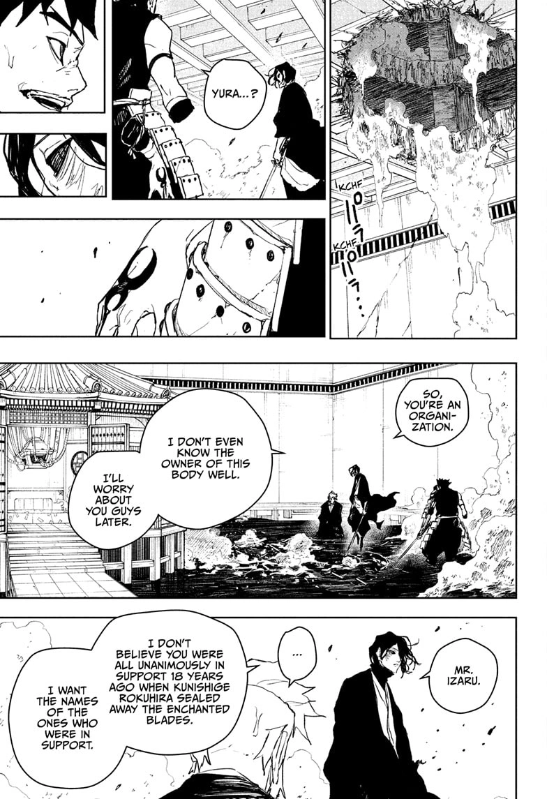 Kagurabachi Chapter 109 page 9 - Chapter 109: Tobimune vs. Magatsumi