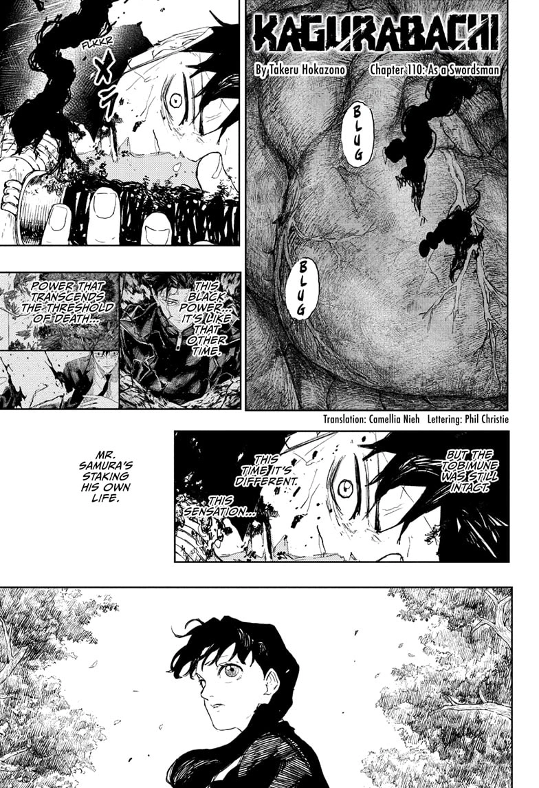 Kagurabachi Chapter 110 page 1 - Chapter 110: As a Swordsman