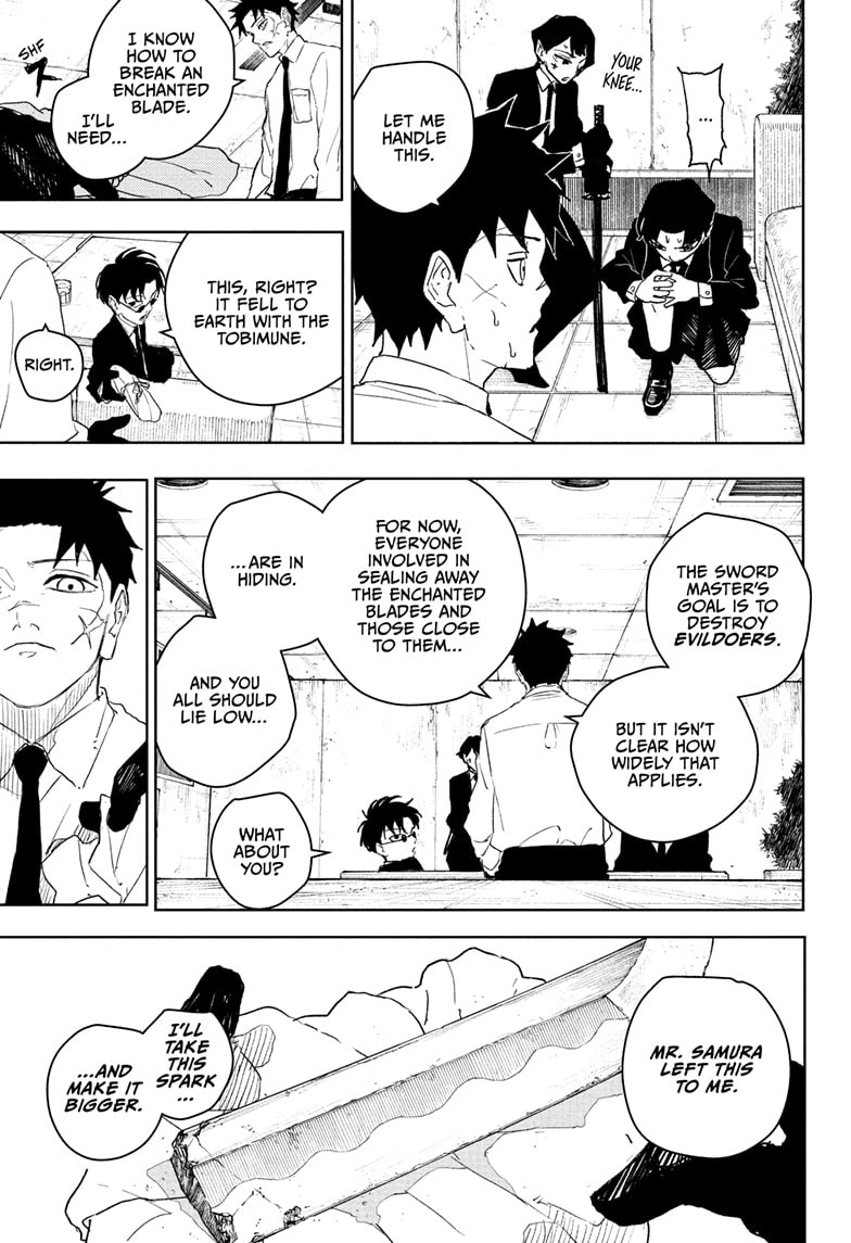 Kagurabachi Chapter 112 page 11 - Chapter 112: Future [Part 1 END]