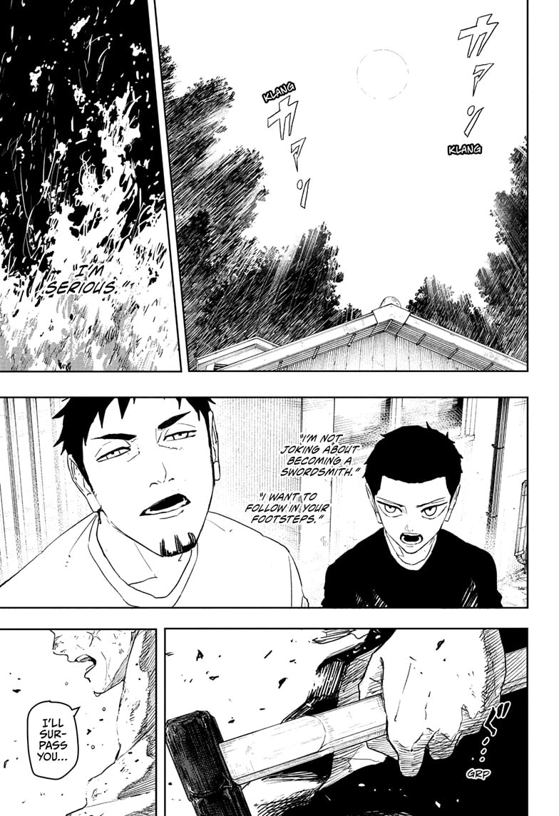 Kagurabachi Chapter 112 page 17 - Chapter 112: Future [Part 1 END]