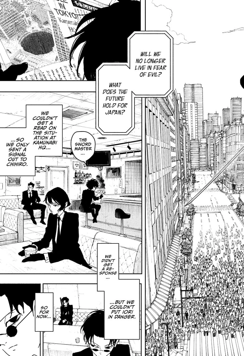 Kagurabachi Chapter 112 page 3 - Chapter 112: Future [Part 1 END]