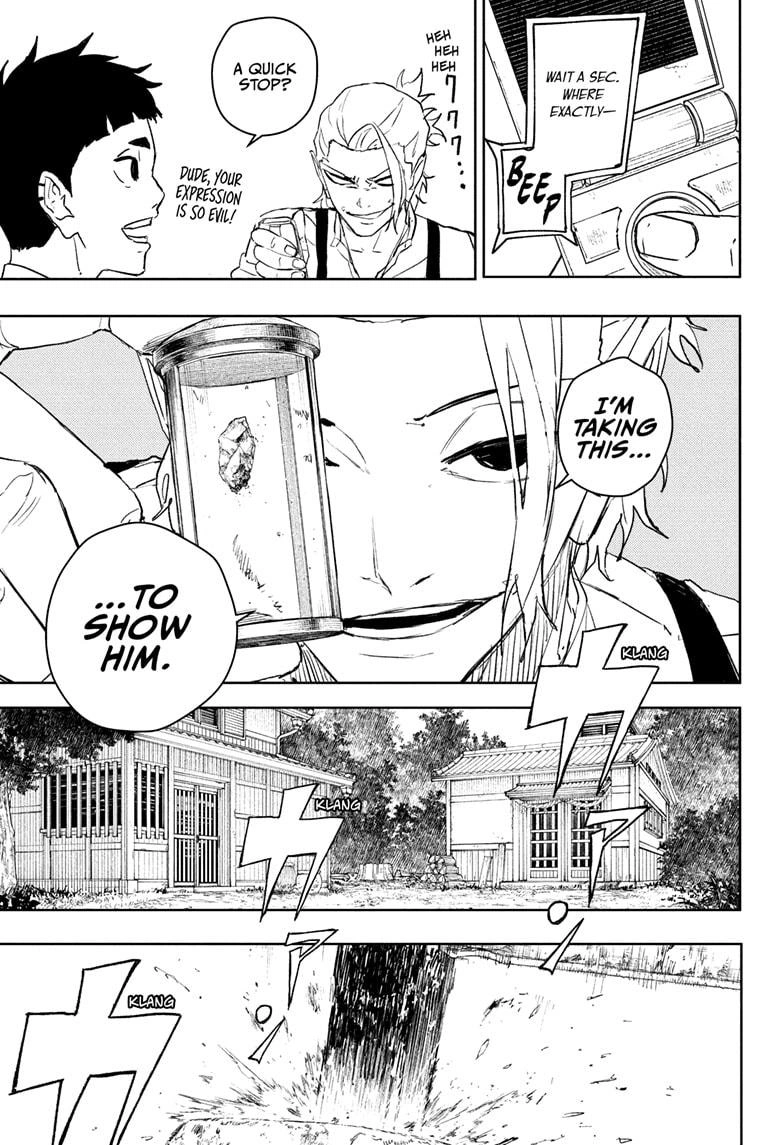 Kagurabachi Chapter 113 page 17 - Chapter 113: Rock