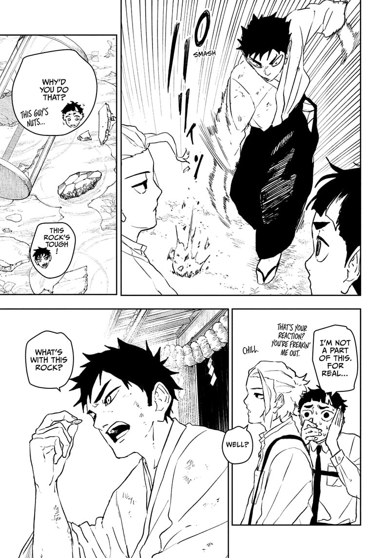 Kagurabachi Chapter 114 page 11 - Chapter 114: Kunishige Rokuhira