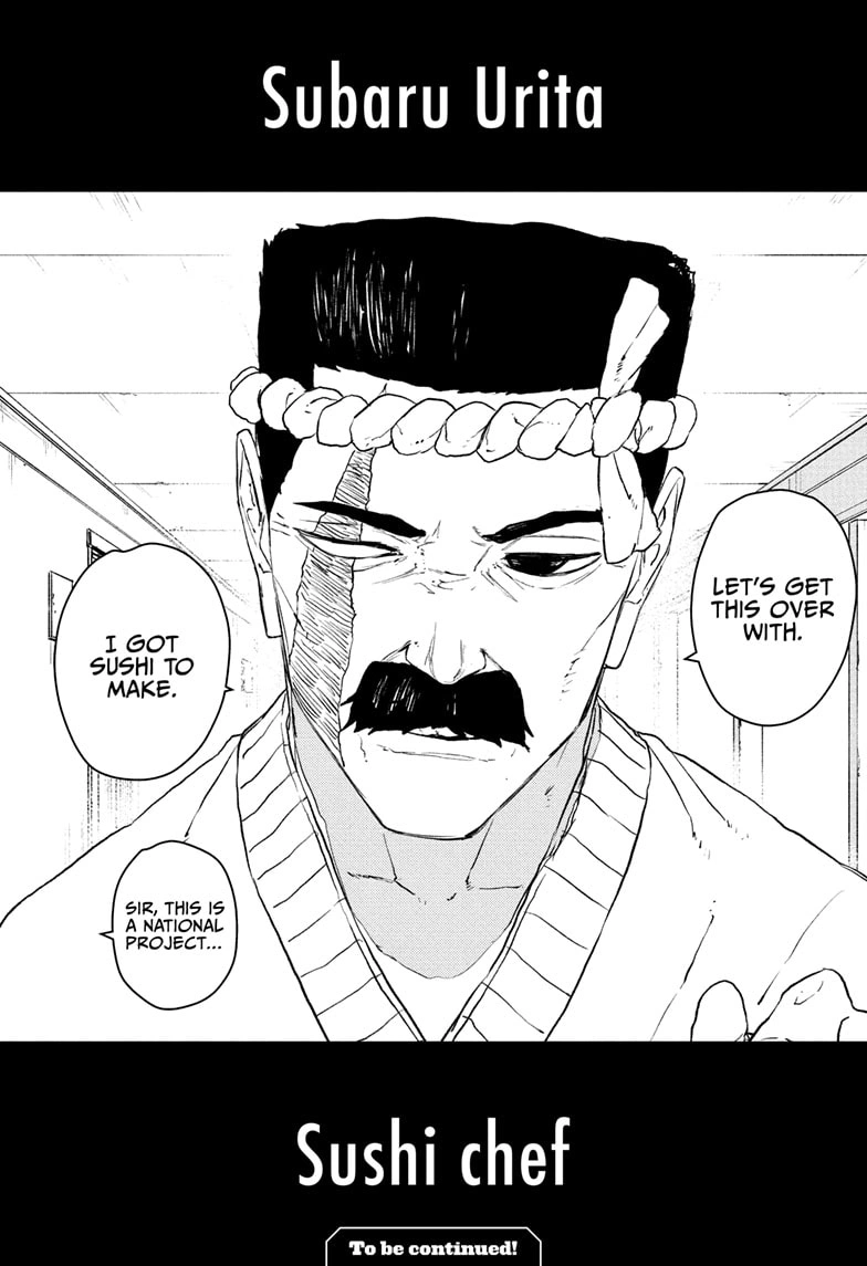 Kagurabachi Chapter 114 page 19 - Chapter 114: Kunishige Rokuhira