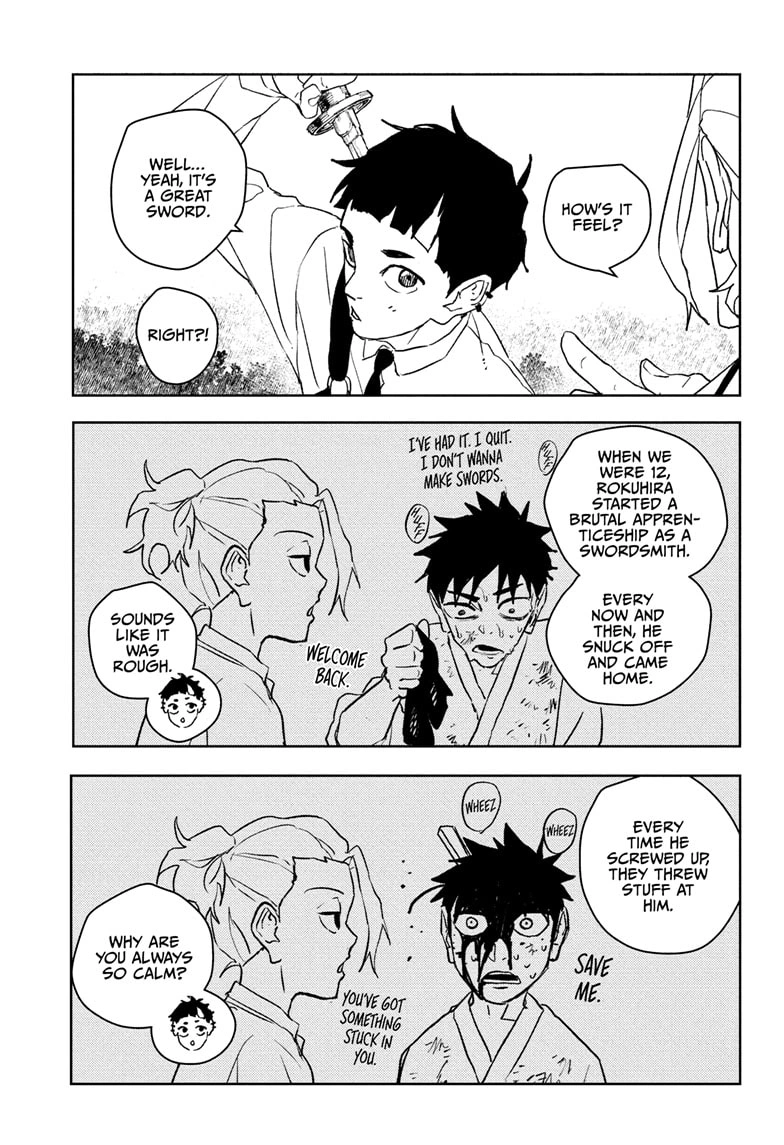 Kagurabachi Chapter 114 page 5 - Chapter 114: Kunishige Rokuhira