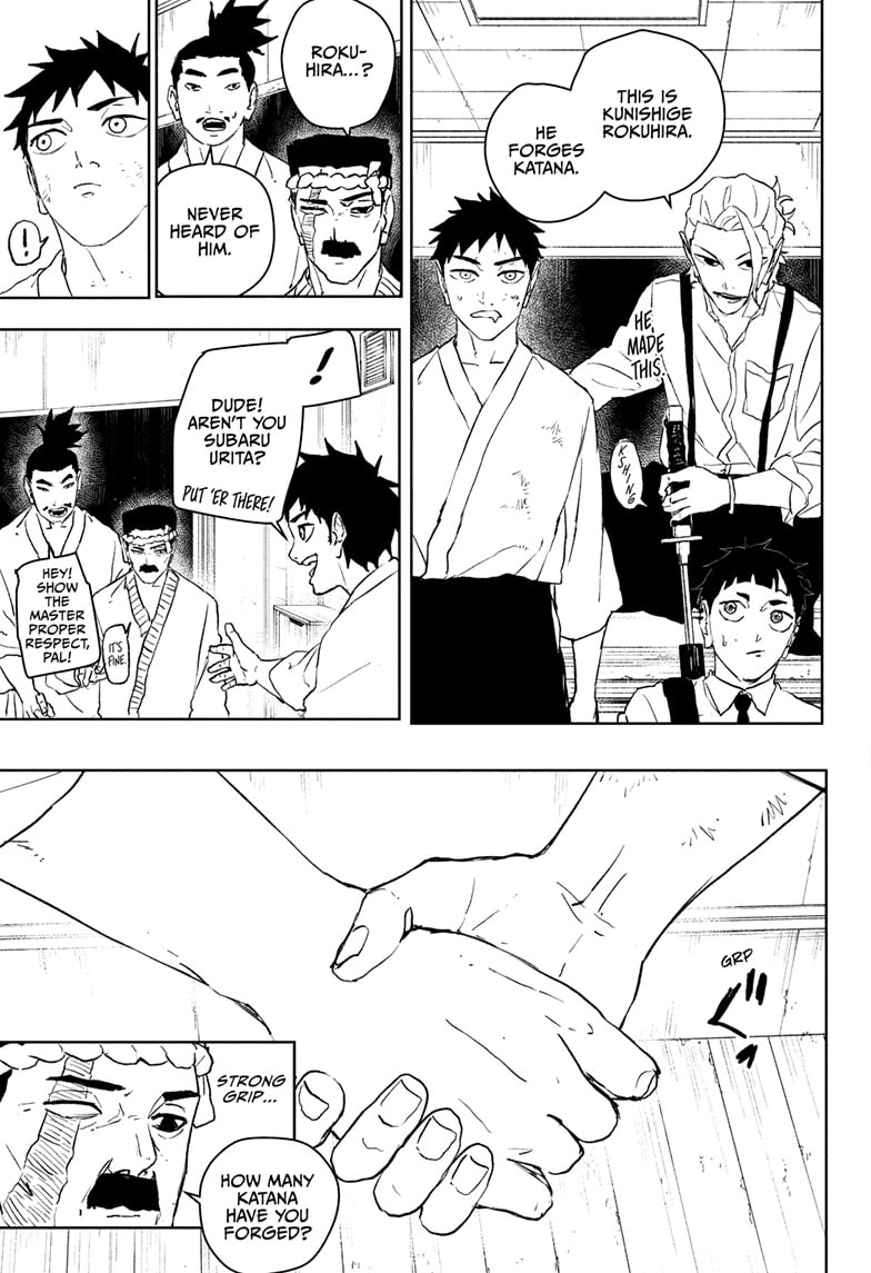 Kagurabachi Chapter 115 page 13 - Chapter 115: Swordsmith