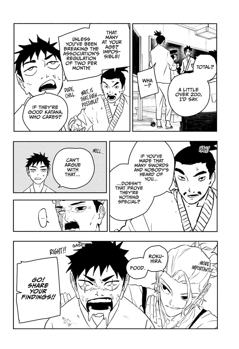 Kagurabachi Chapter 115 page 14 - Chapter 115: Swordsmith