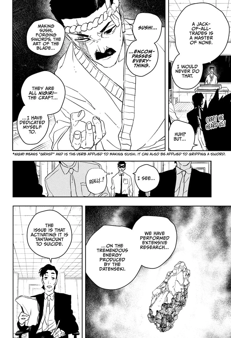 Kagurabachi Chapter 115 page 2 - Chapter 115: Swordsmith
