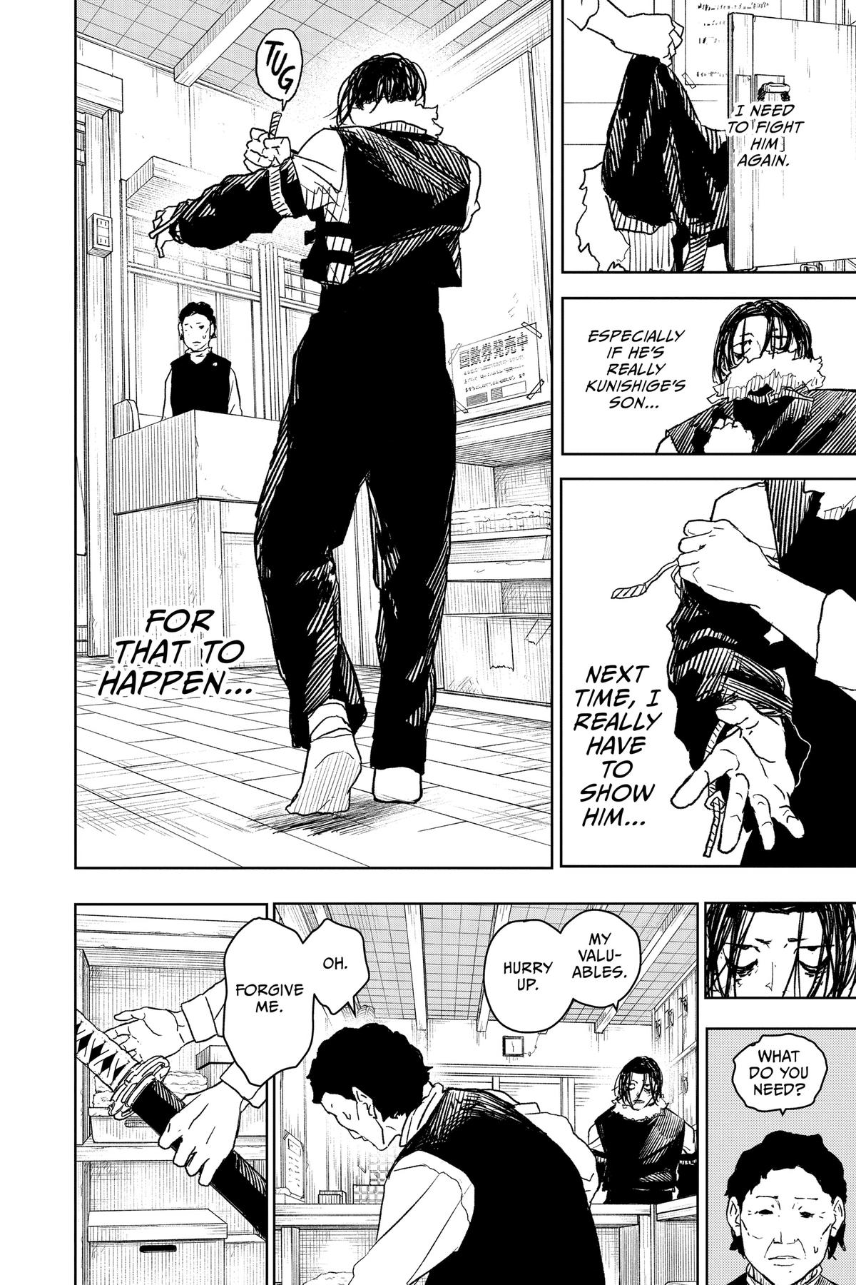 Kagurabachi Chapter 12 page 12 - Chapter 12: Preparations