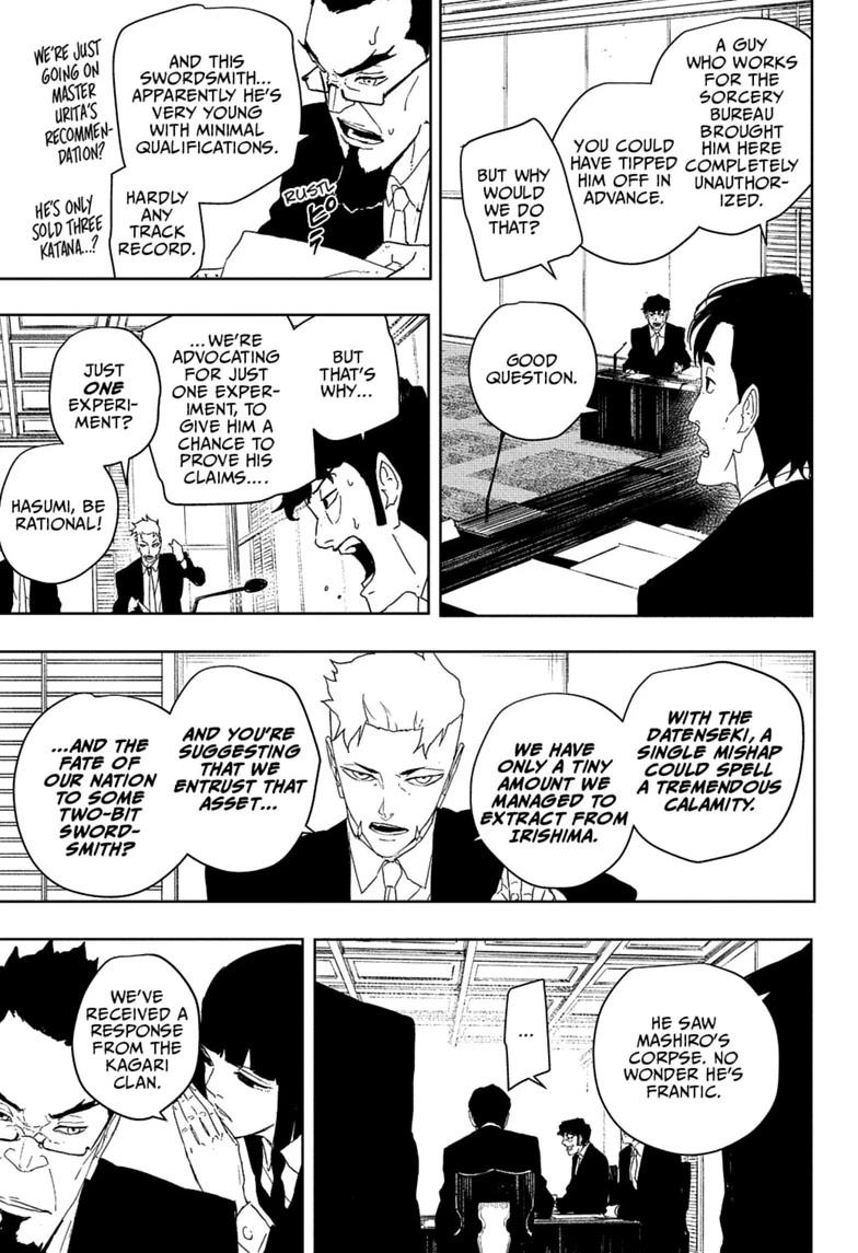 Kagurabachi Chapter 123 page 3 - Chapter 123