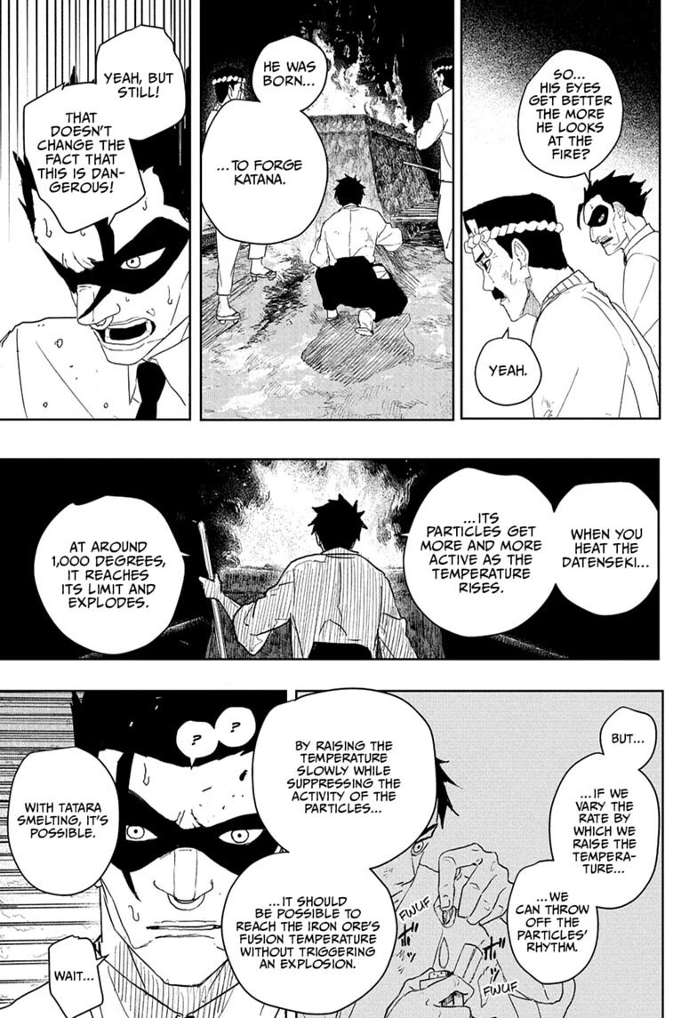 Kagurabachi Chapter 125 page 12 - Chapter 125: Smelting