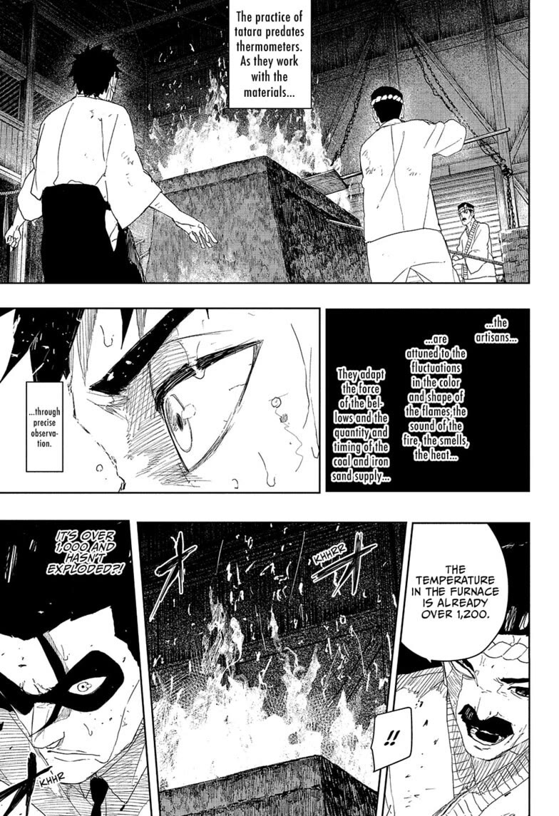 Kagurabachi Chapter 125 page 14 - Chapter 125: Smelting