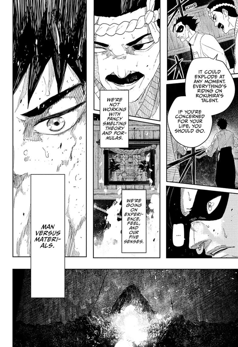 Kagurabachi Chapter 125 page 15 - Chapter 125: Smelting