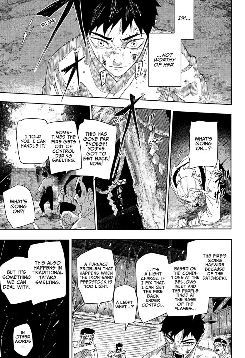 Kagurabachi Chapter 129 page 7 - Chapter 129: Ironworks