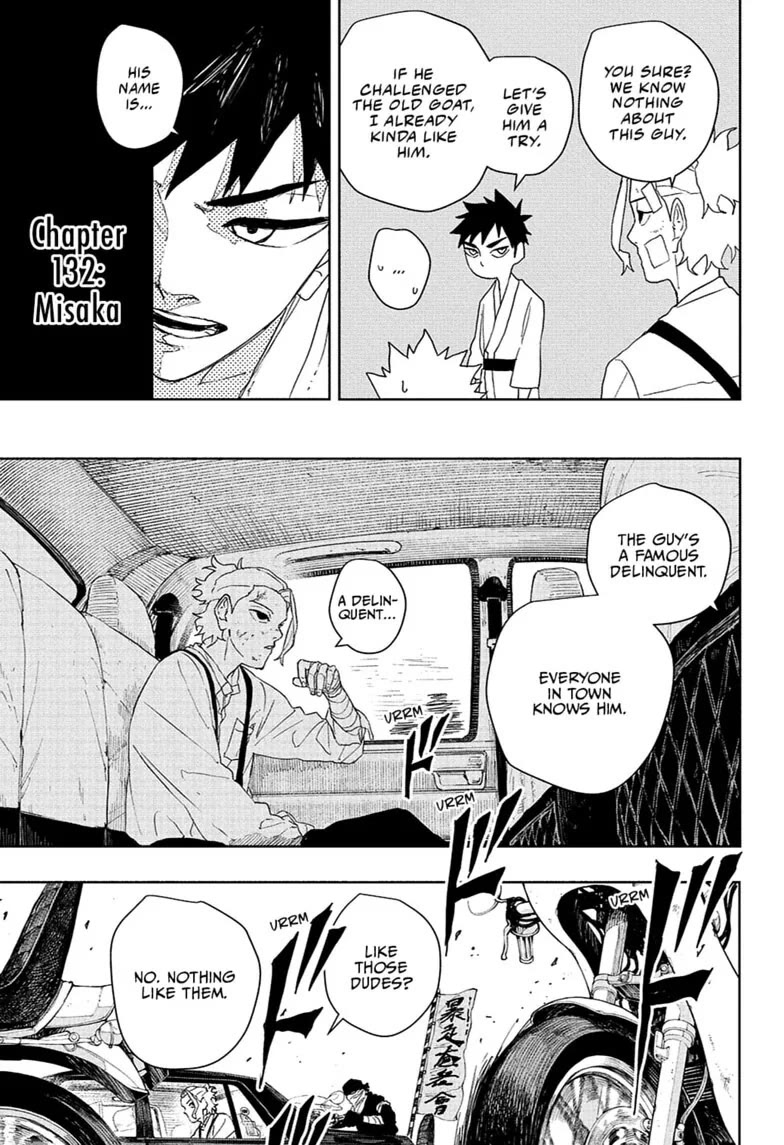 Kagurabachi Chapter 132 page 5 - Chapter 132: Misaka