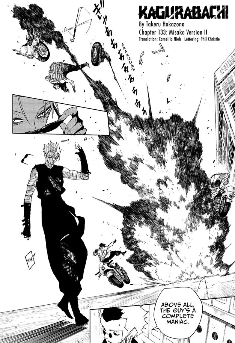 Kagurabachi Chapter 133 page 4 - Chapter 133: Misaka Version II