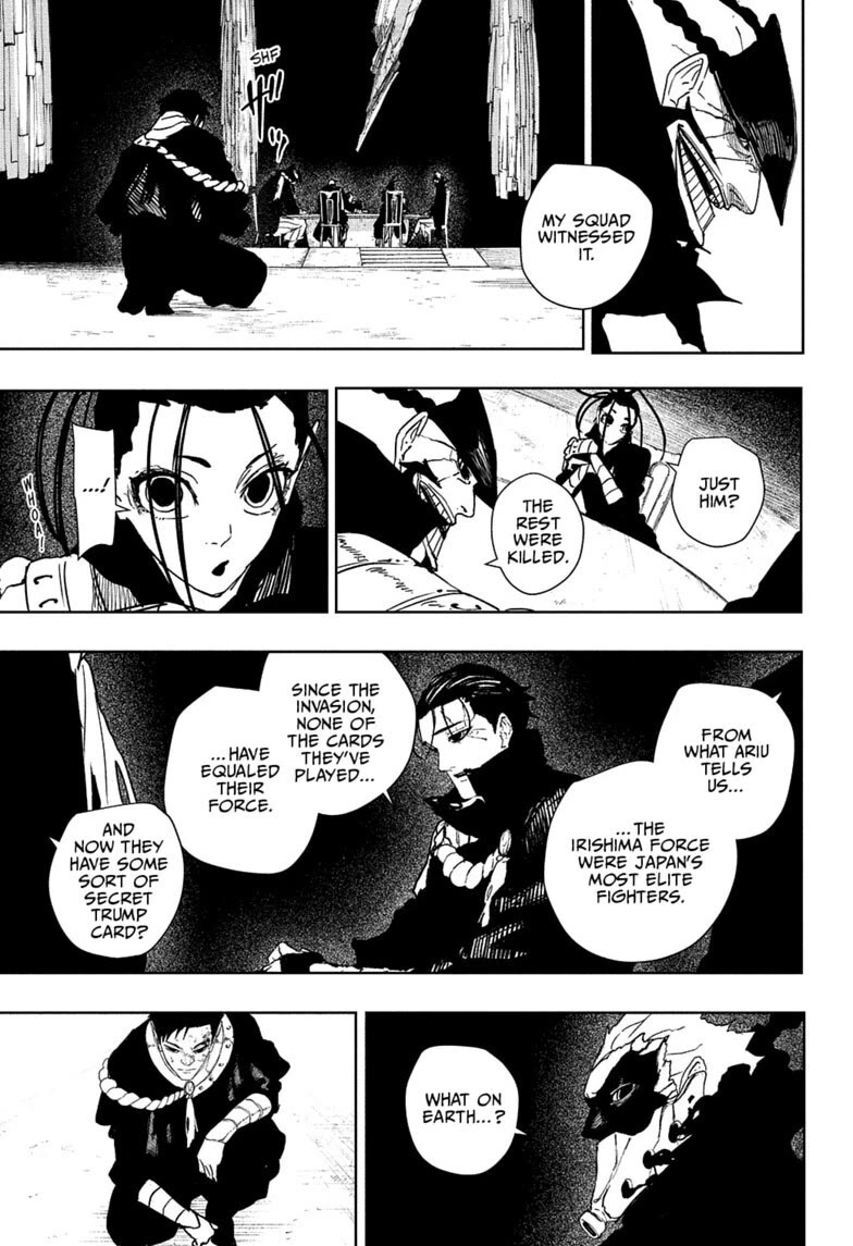 Kagurabachi Chapter 136 page 7 - Chapter 136: Mikaboshi