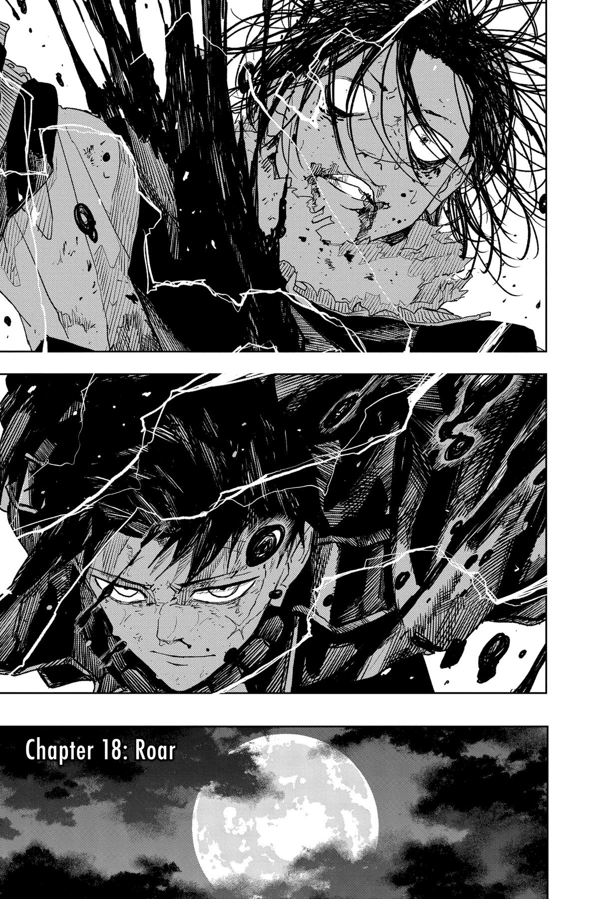 Kagurabachi Chapter 18 page 1 - Chapter 18: Roar
