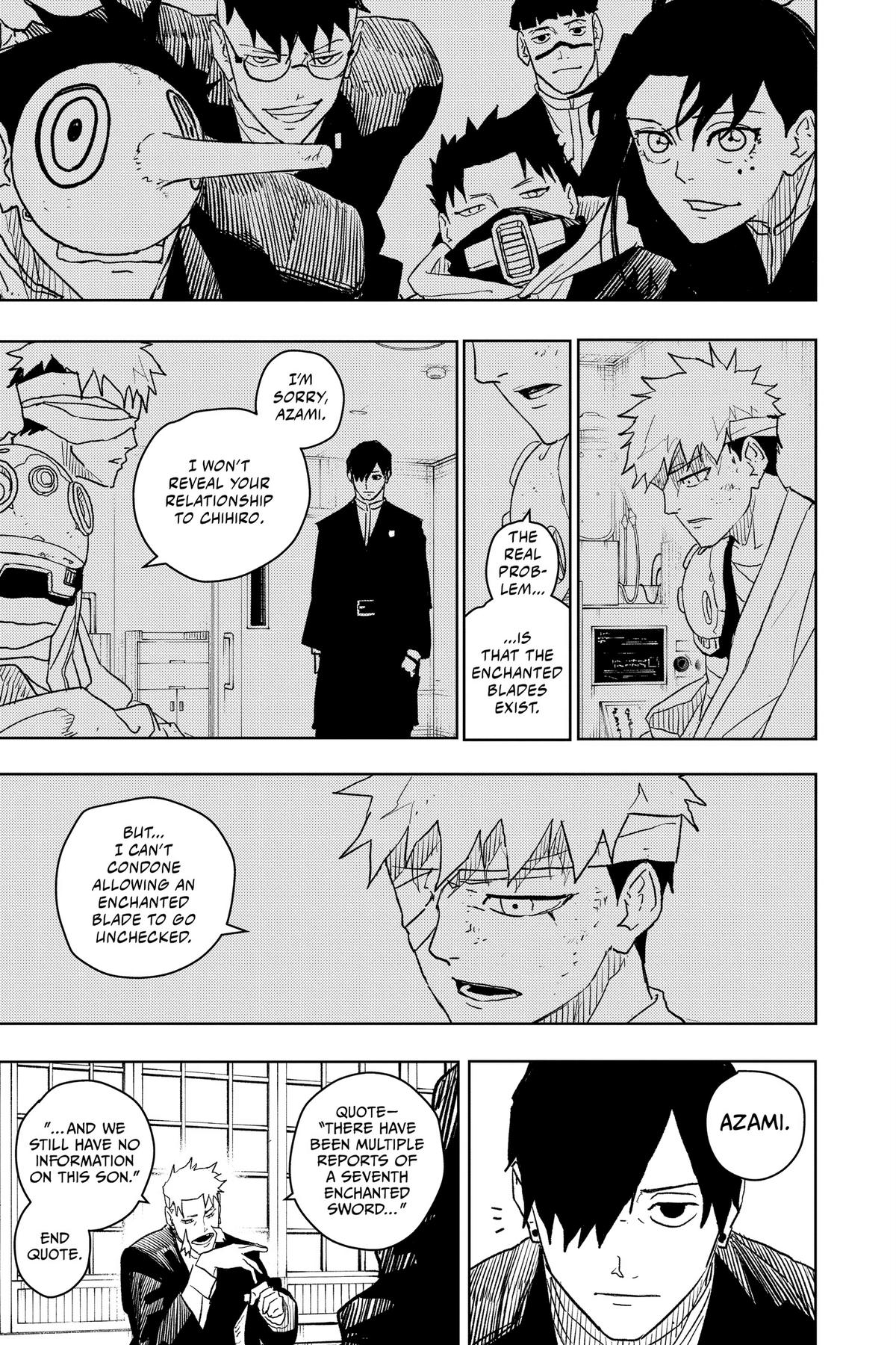 Kagurabachi Chapter 18 page 15 - Chapter 18: Roar
