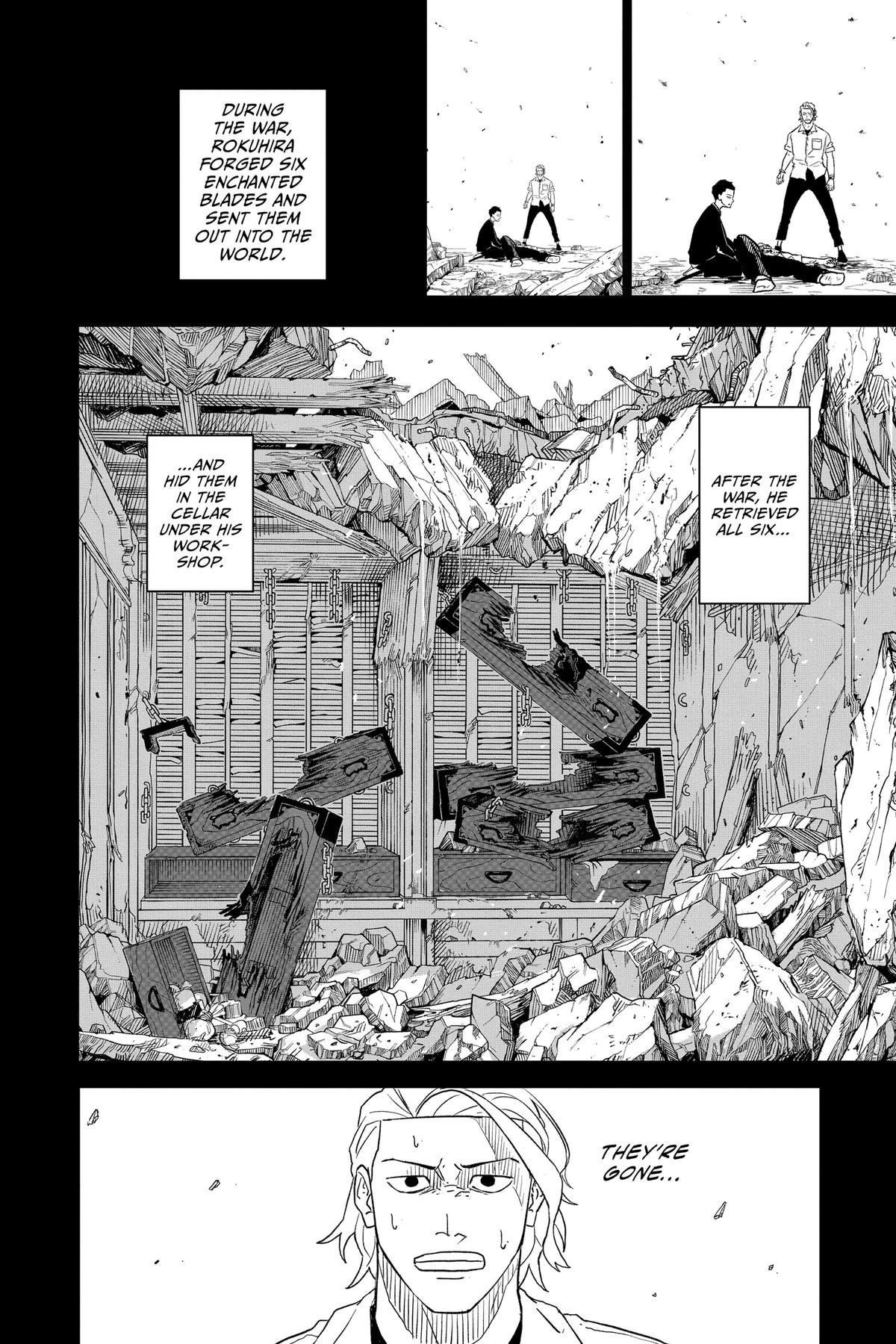 Kagurabachi Chapter 2 page 14 - Chapter 2: Heaps
