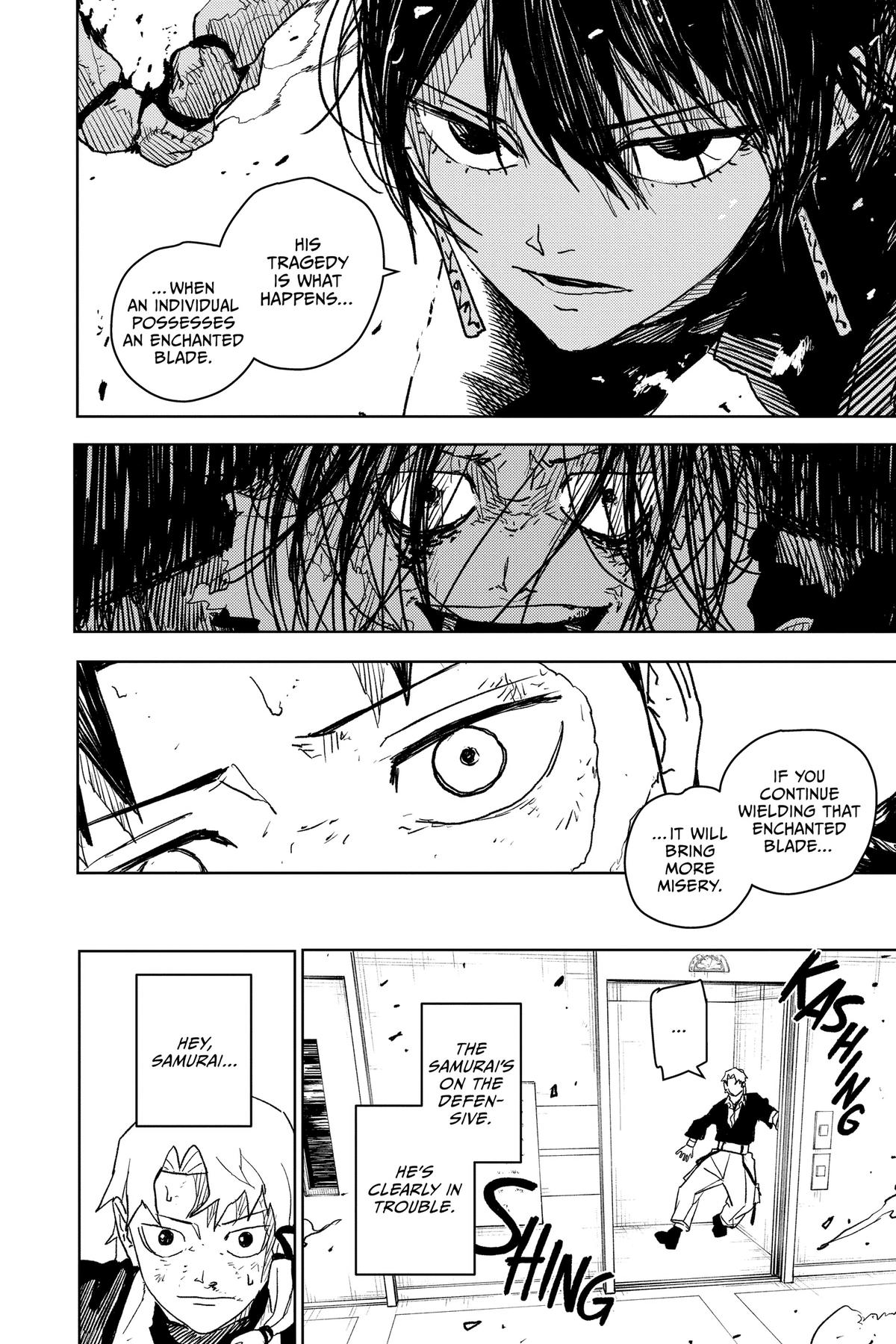 Kagurabachi Chapter 20 page 15 - Chapter 20: The Kamunabi's Weapon