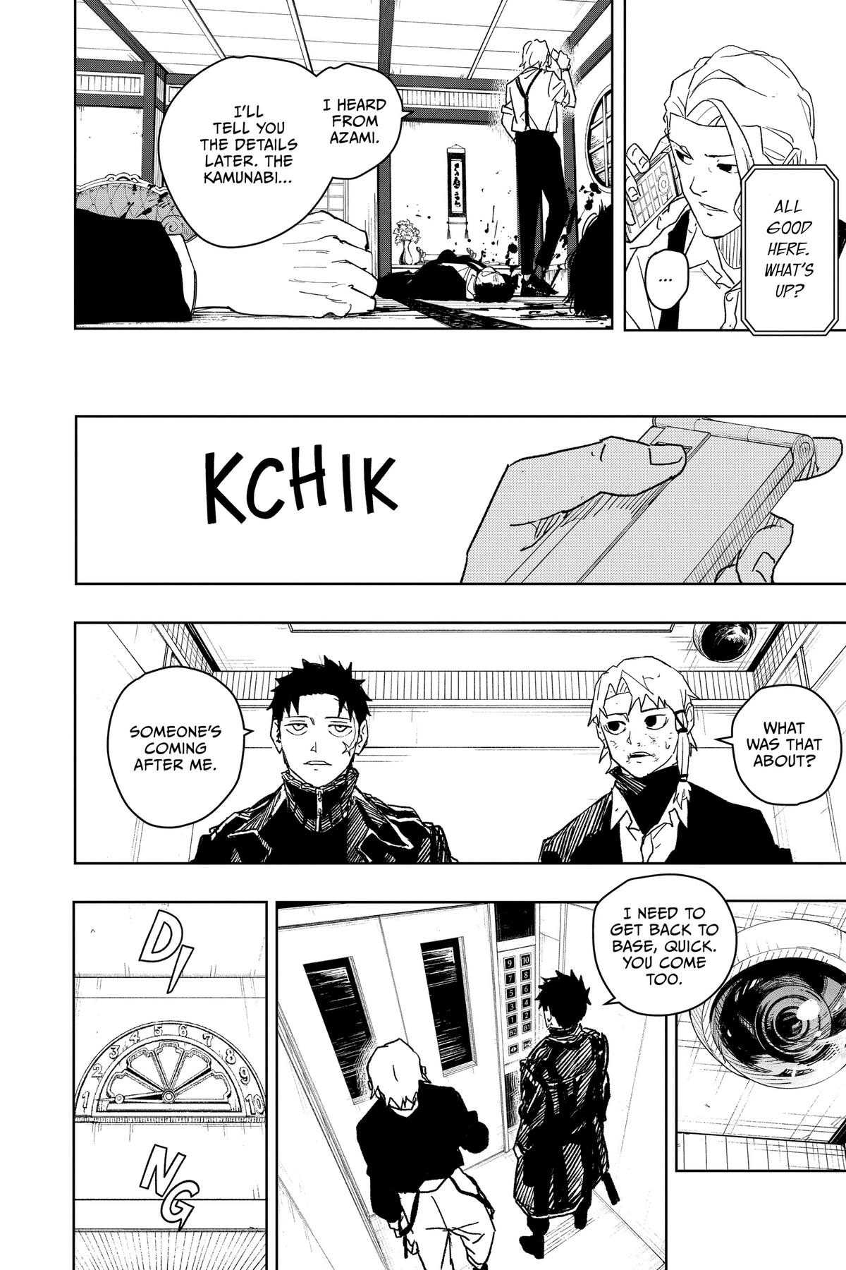 Kagurabachi Chapter 20 page 8 - Chapter 20: The Kamunabi's Weapon