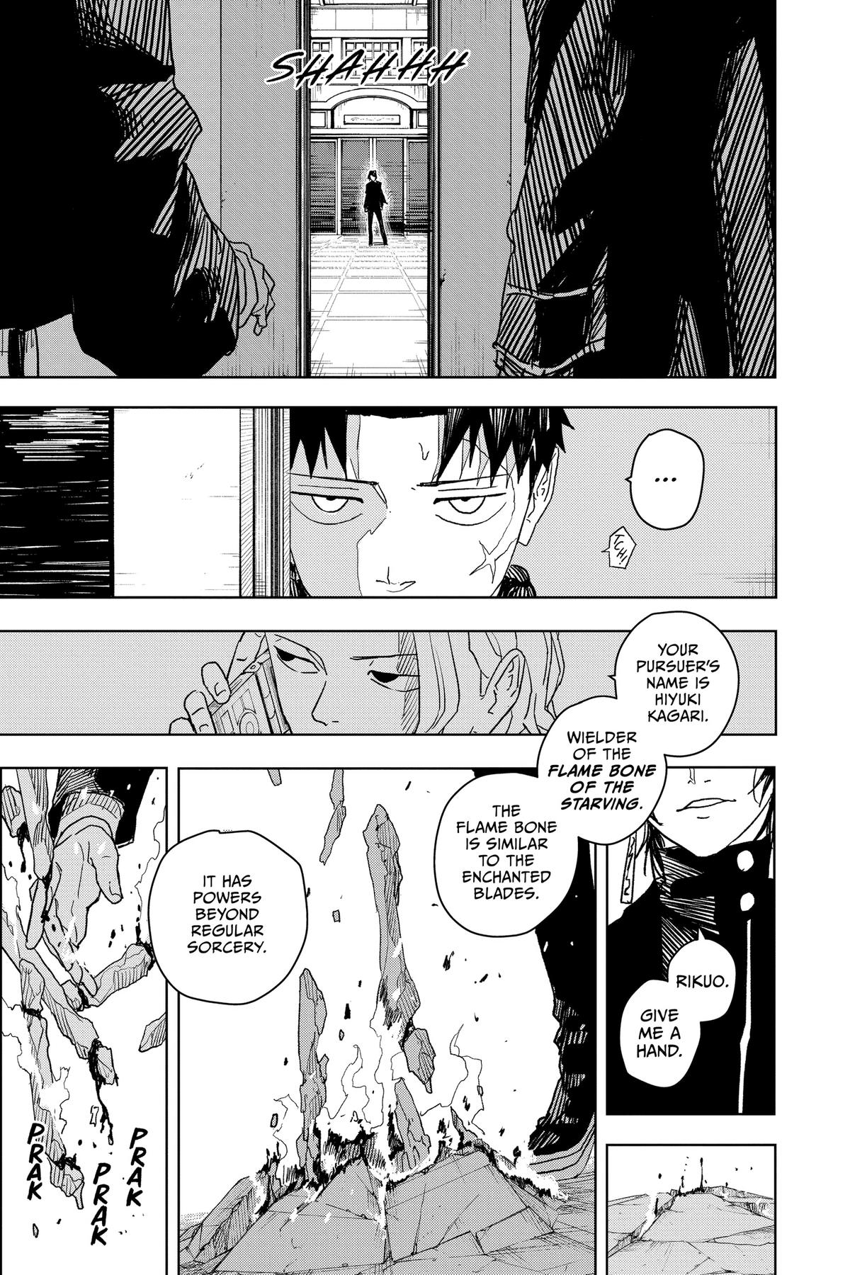 Kagurabachi Chapter 20 page 9 - Chapter 20: The Kamunabi's Weapon