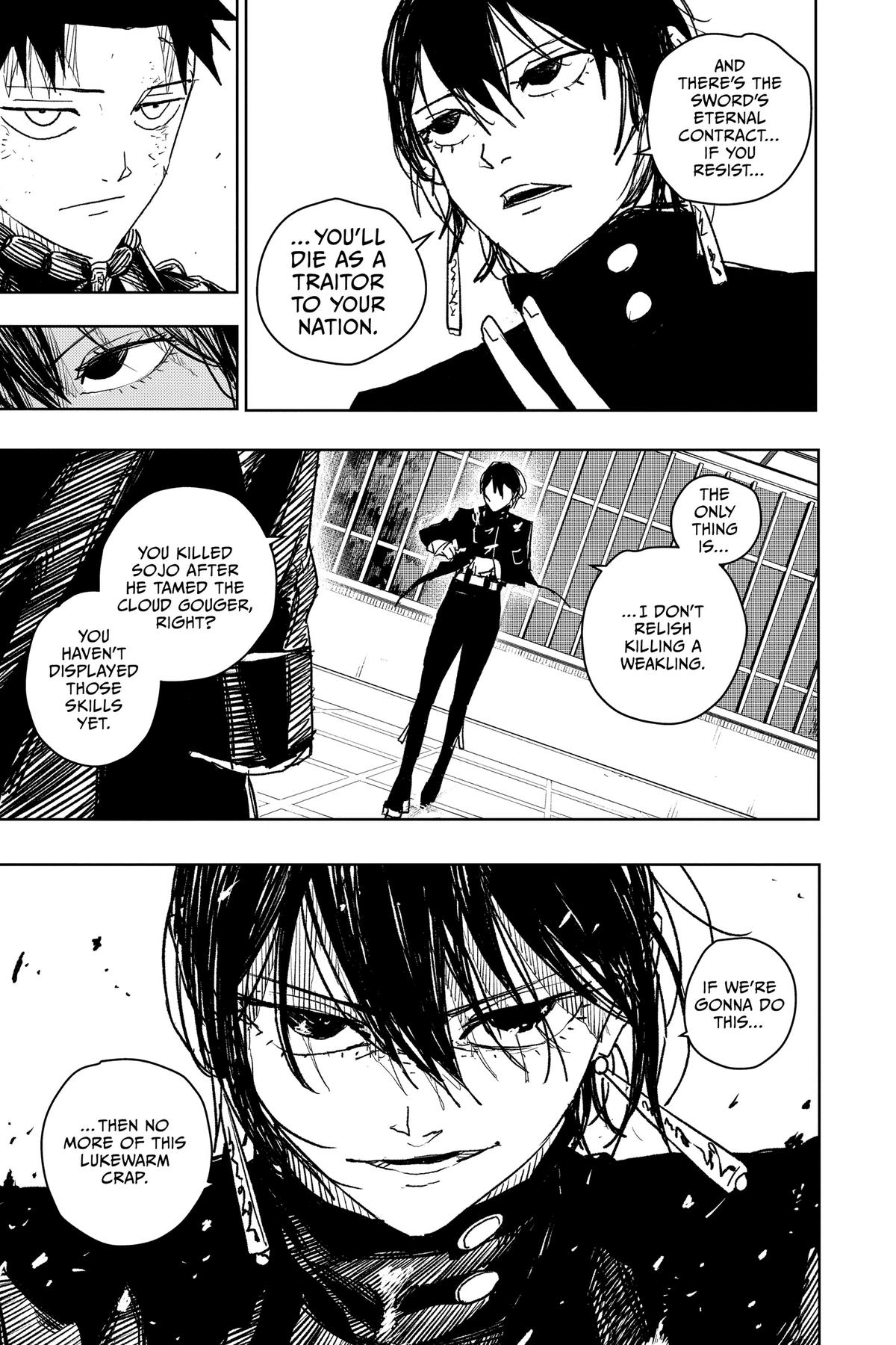 Kagurabachi Chapter 21 page 3 - Chapter 21: Lukewarm