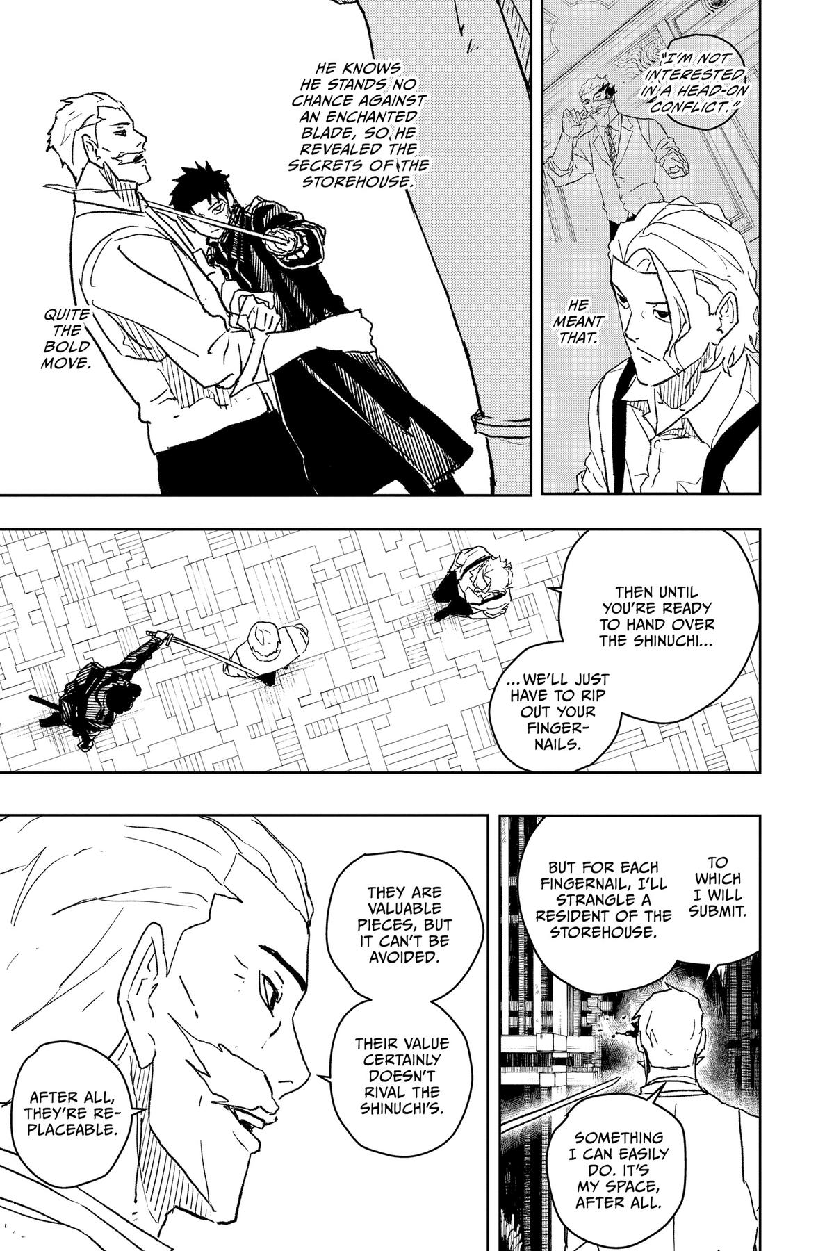 Kagurabachi Chapter 23 page 14 - Chapter 23: Storehouse