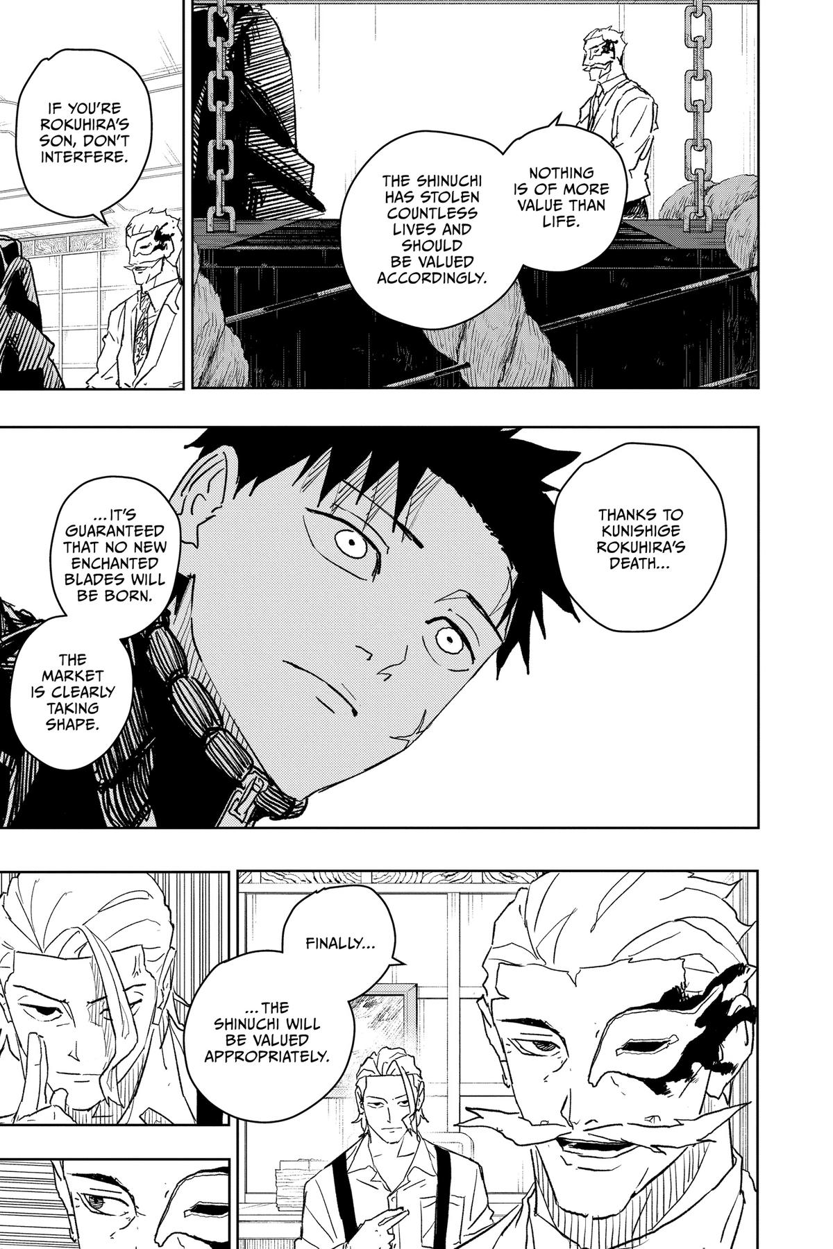 Kagurabachi Chapter 23 page 9 - Chapter 23: Storehouse