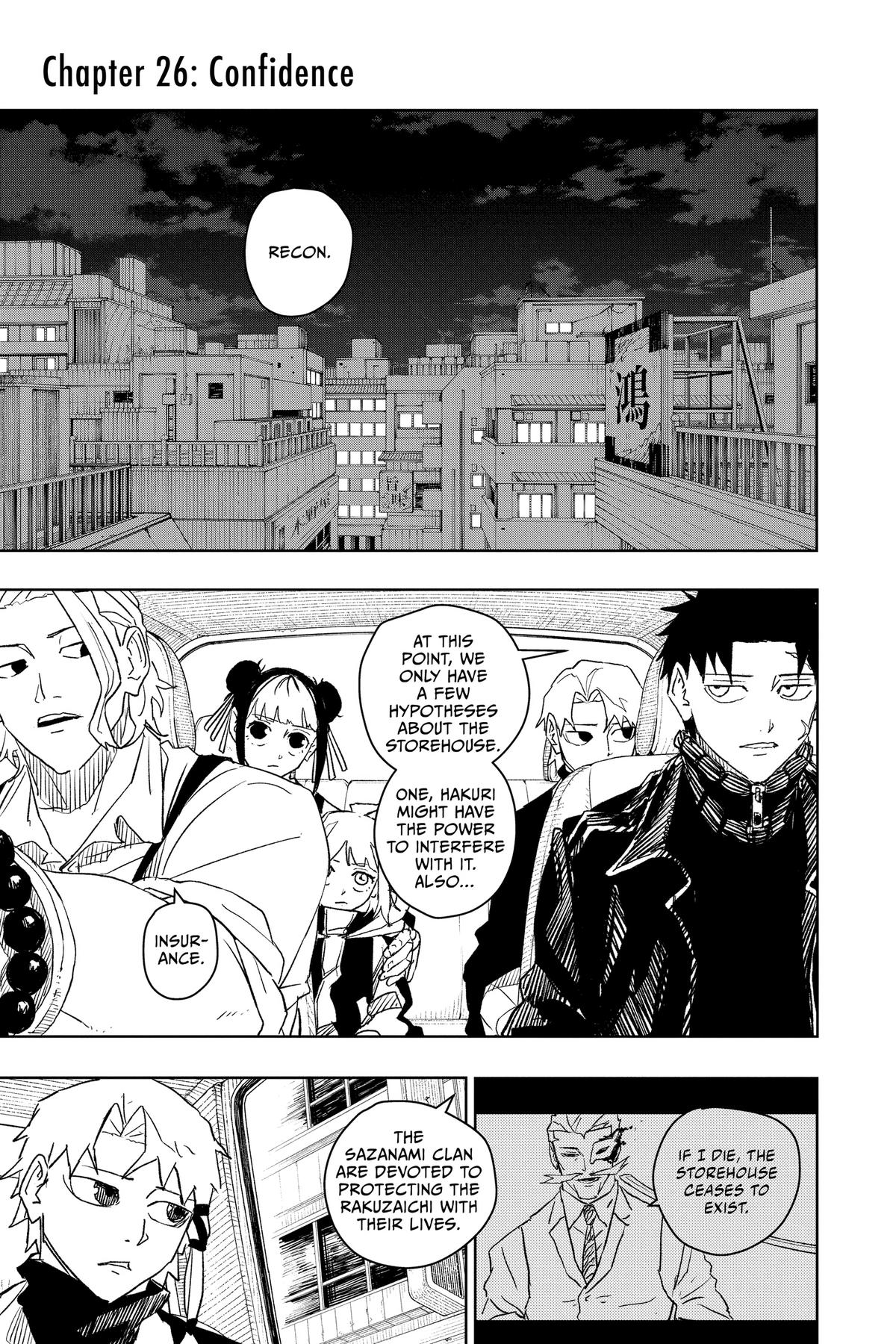 Kagurabachi Chapter 26 page 3 - Chapter 26: Confidence