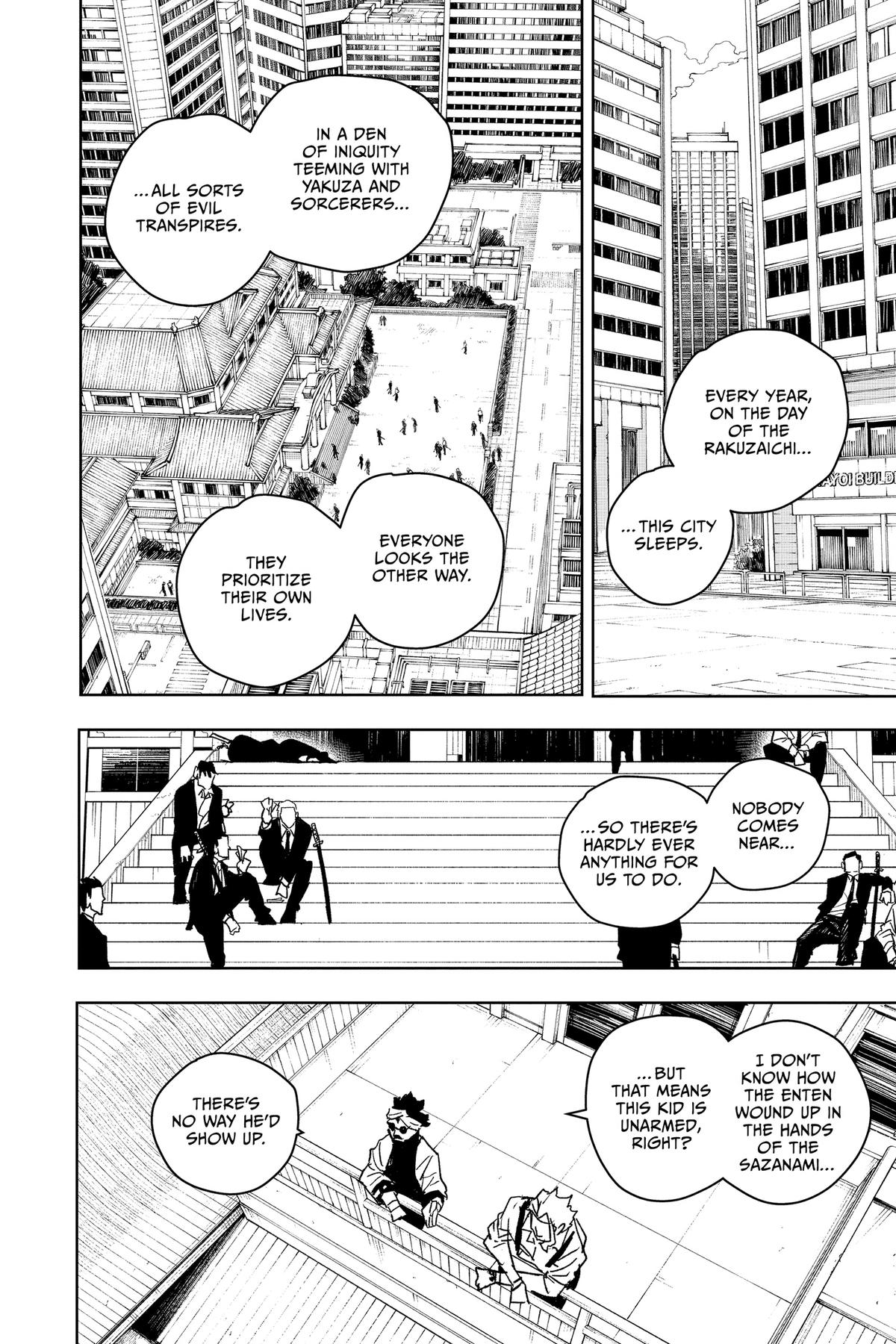 Kagurabachi Chapter 27 page 4 - Chapter 27: Mr. Inazuma