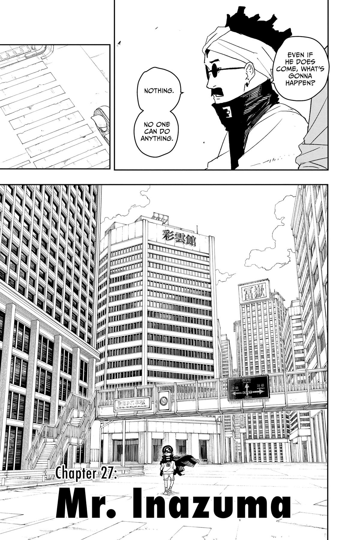 Kagurabachi Chapter 27 page 5 - Chapter 27: Mr. Inazuma