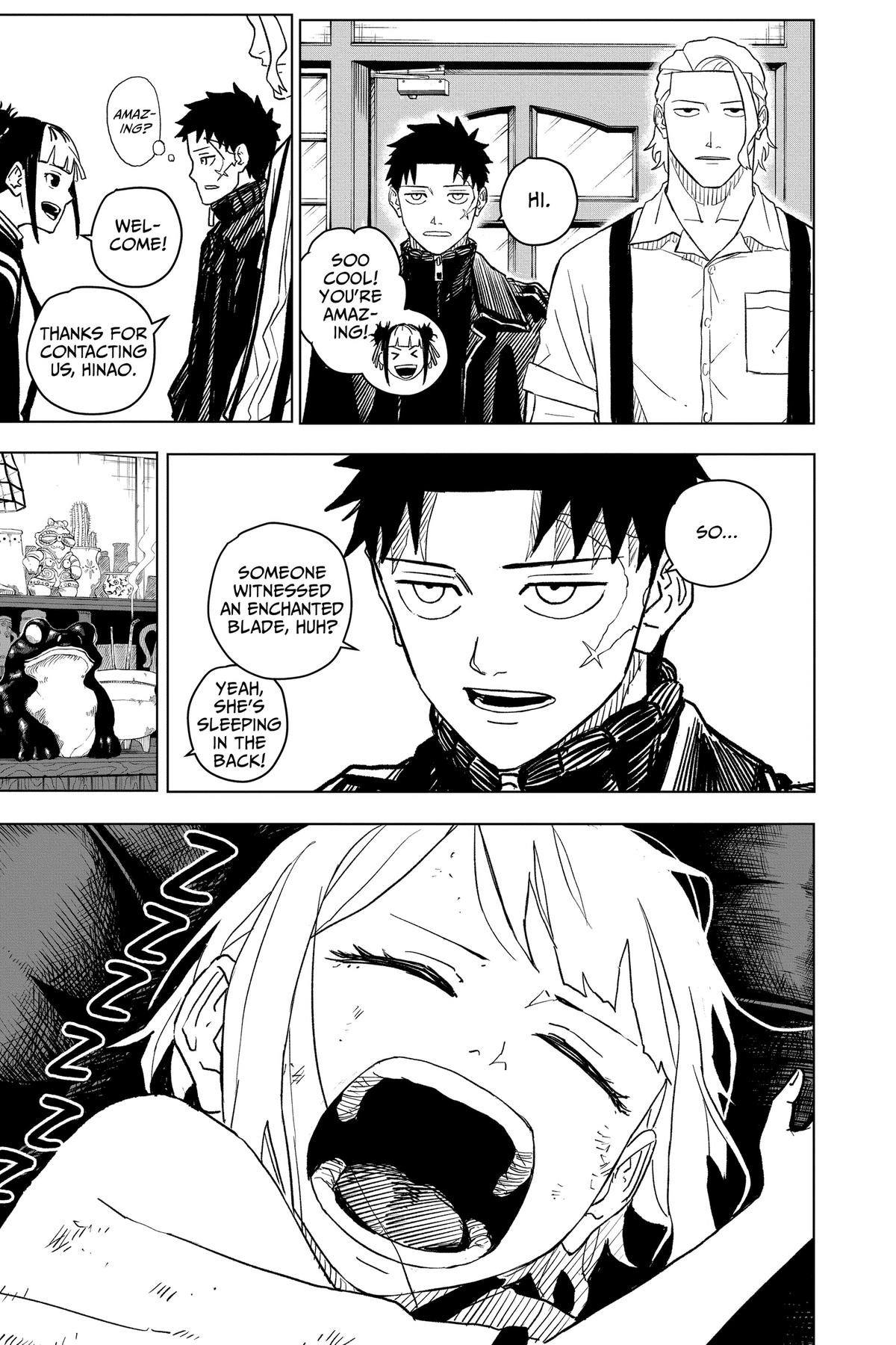Kagurabachi Chapter 3 page 7 - Chapter 3: Witness