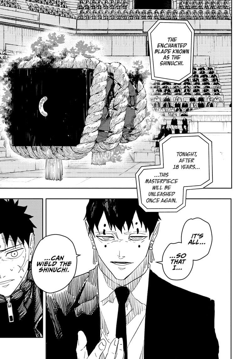 Kagurabachi Chapter 31 page 13 - Chapter 31: Greeting
