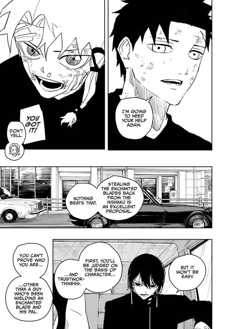 Kagurabachi Chapter 45 page 17 - Chapter 45: What Comes Next
